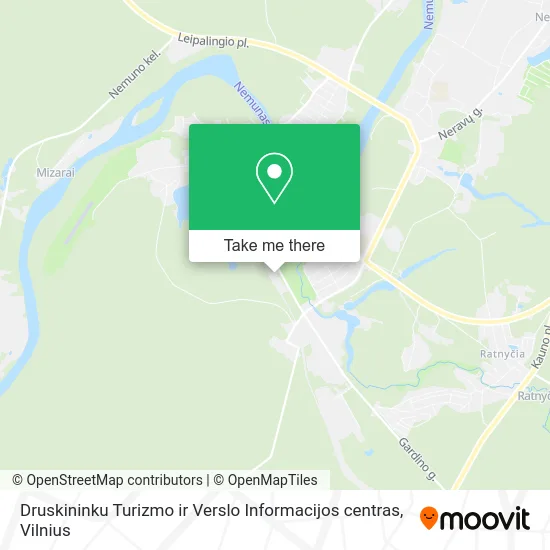 Карта Druskininku Turizmo ir Verslo Informacijos centras