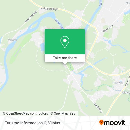 Карта Turizmo Informacijos C