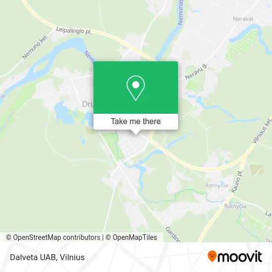 Карта Dalveta UAB