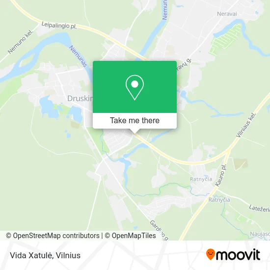 Карта Vida Xatulė