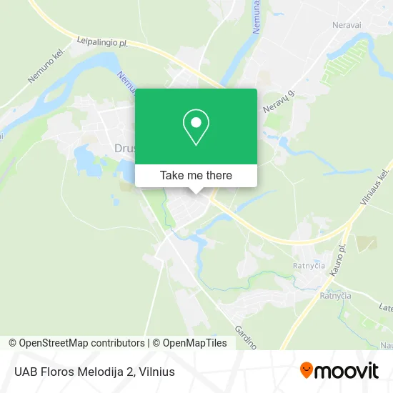 Карта UAB Floros Melodija 2