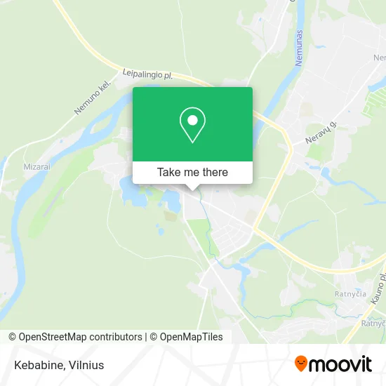 Карта Kebabine