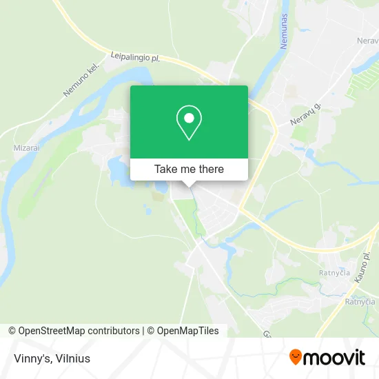 Карта Vinny's