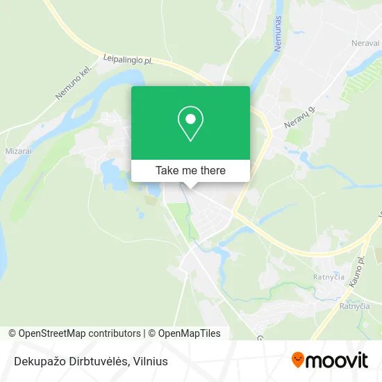 Карта Dekupažo Dirbtuvėlės