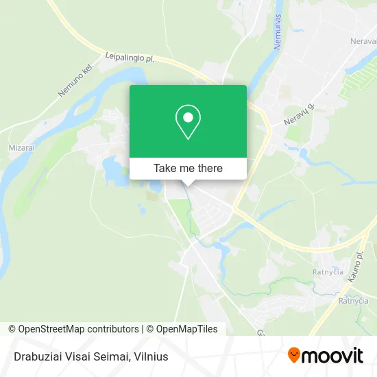 Карта Drabuziai Visai Seimai