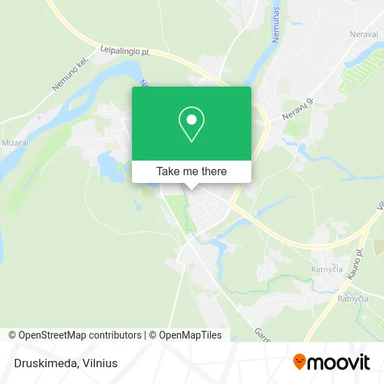 Карта Druskimeda