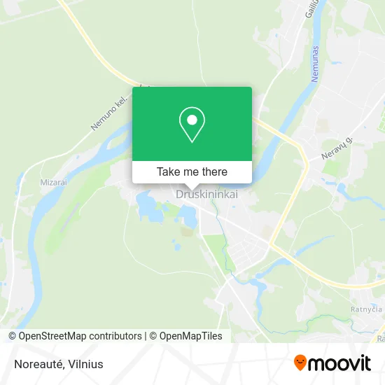 Карта Noreauté