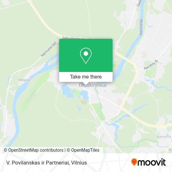 Карта V. Povilanskas ir Partneriai