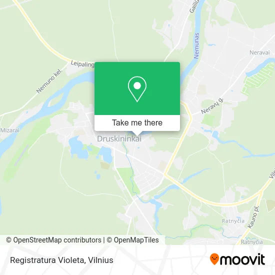 Карта Registratura Violeta