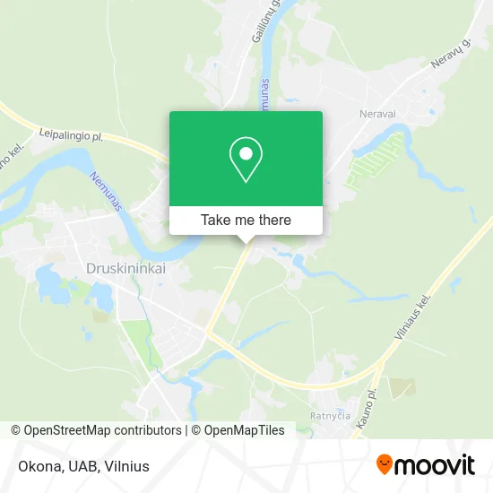 Карта Okona, UAB