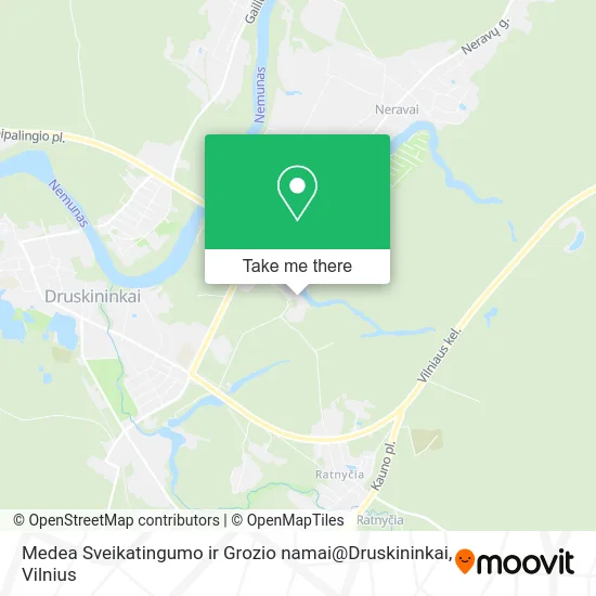 Карта Medea Sveikatingumo ir Grozio namai@Druskininkai