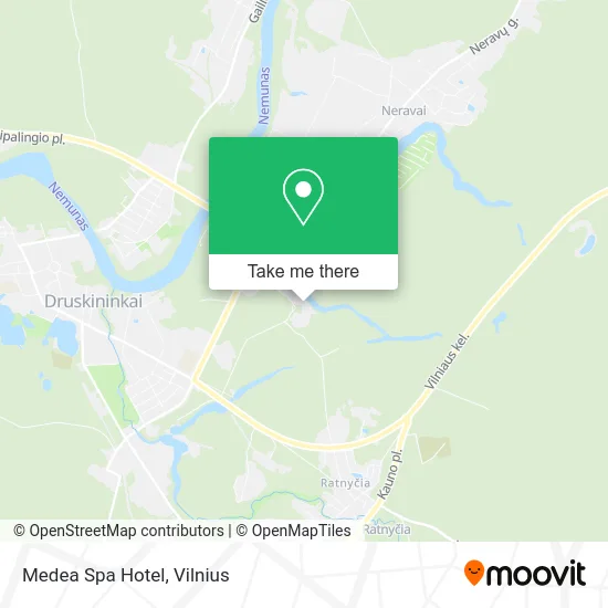 Medea Spa Hotel map