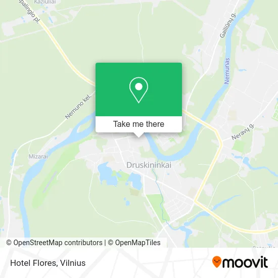 Карта Hotel Flores