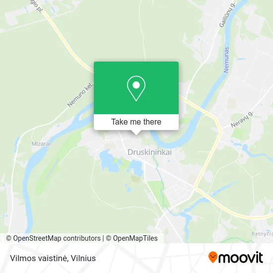 Карта Vilmos vaistinė
