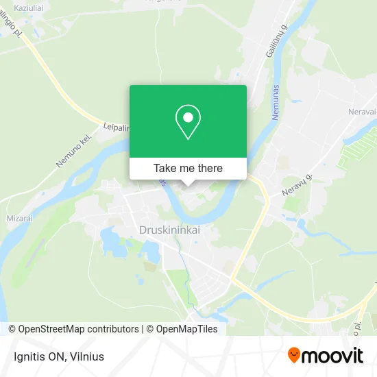 Карта Ignitis ON