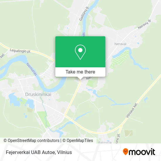 Карта Fejerverkai UAB Autoe