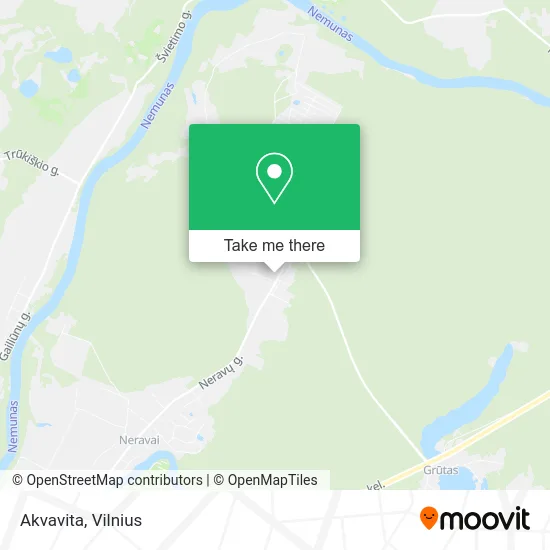 Карта Akvavita