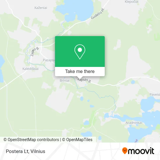 Карта Postera Lt