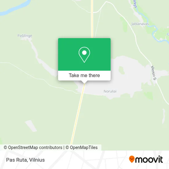 Pas Ruta map
