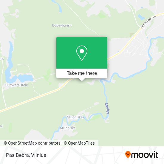 Карта Pas Bebra