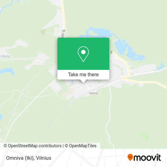 Карта Omniva (Iki)