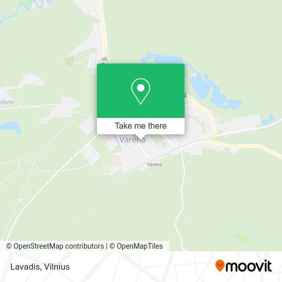 Карта Lavadis