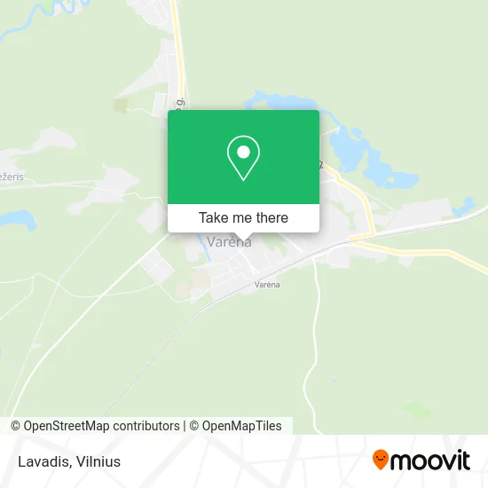 Карта Lavadis