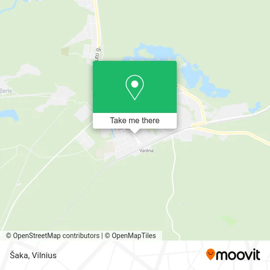 Карта Šaka