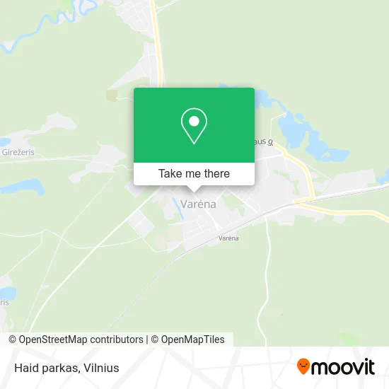 Карта Haid parkas