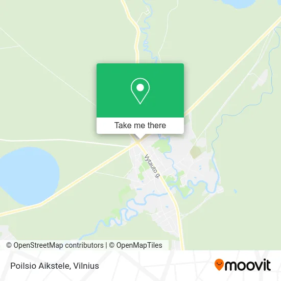 Карта Poilsio Aikstele