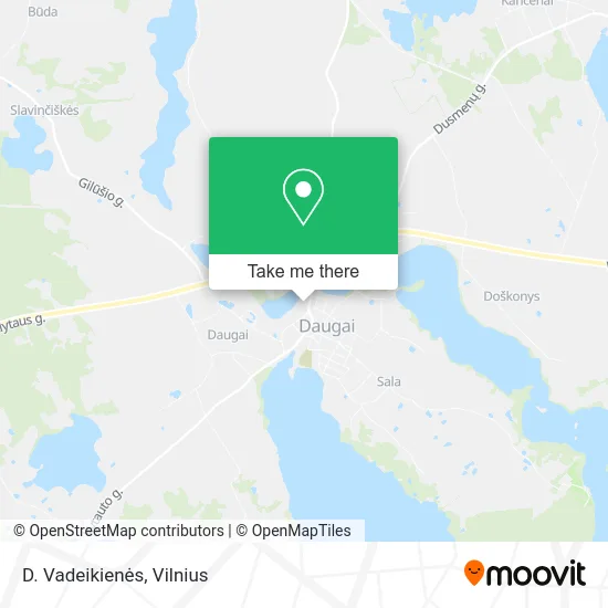 Карта D. Vadeikienės
