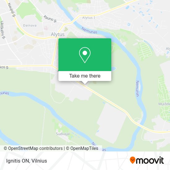 Карта Ignitis ON