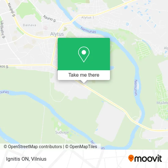 Карта Ignitis ON
