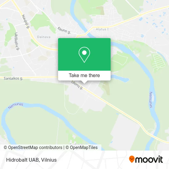 Карта Hidrobalt UAB