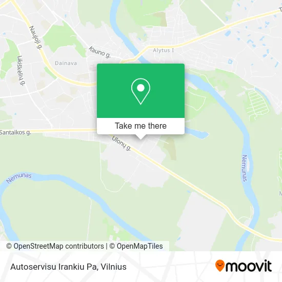 Карта Autoservisu Irankiu Pa