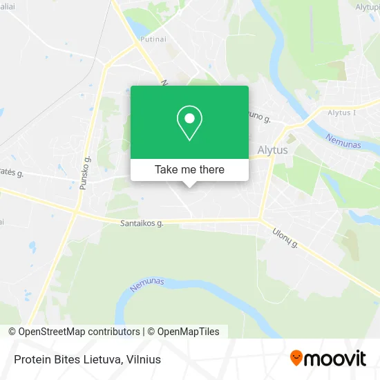 Карта Protein Bites Lietuva