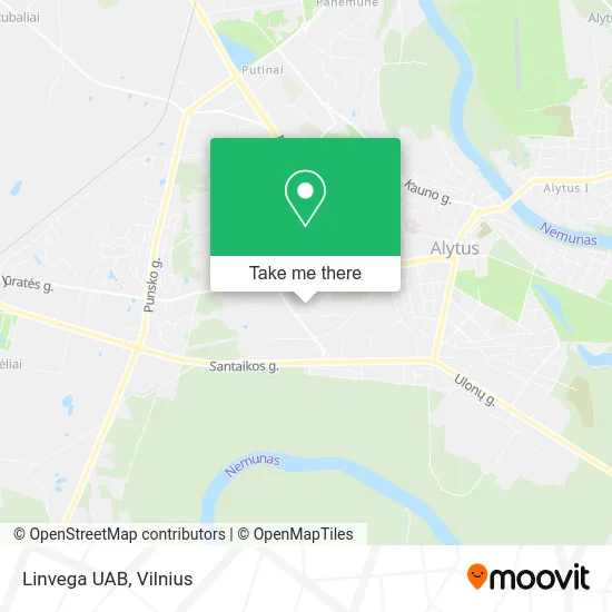 Карта Linvega UAB