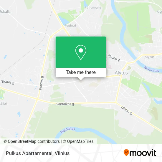 Карта Puikus Apartamentai