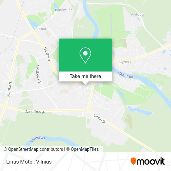 Карта Linas Motel