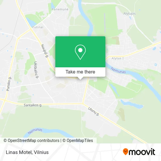 Карта Linas Motel