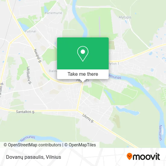 Карта Dovanų pasaulis