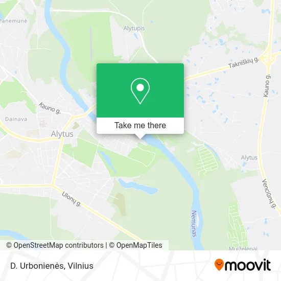 Карта D. Urbonienės