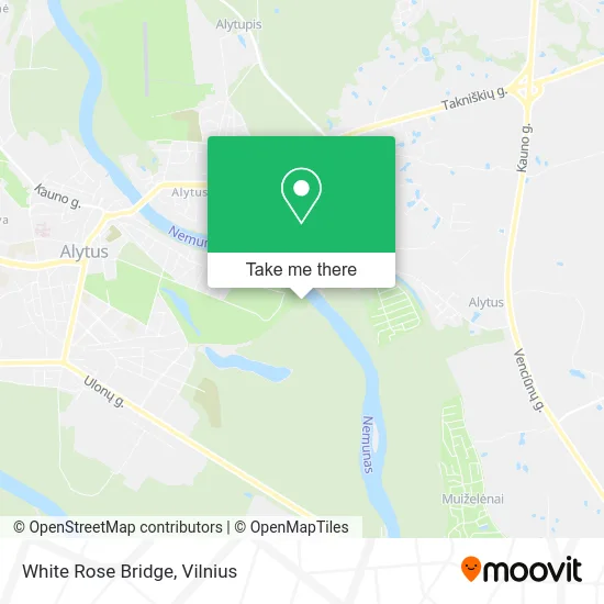 Карта White Rose Bridge