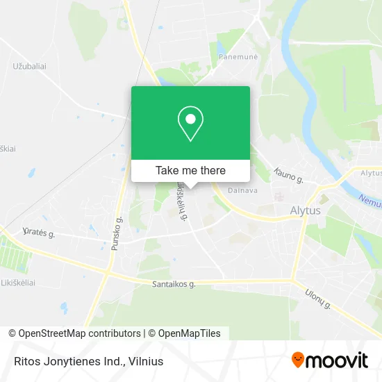 Ritos Jonytienes Ind. map