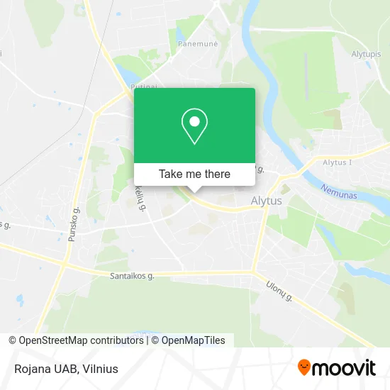 Карта Rojana UAB