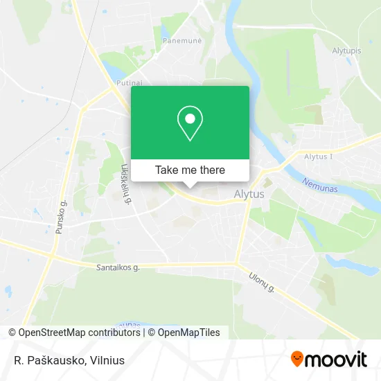 Карта R. Paškausko