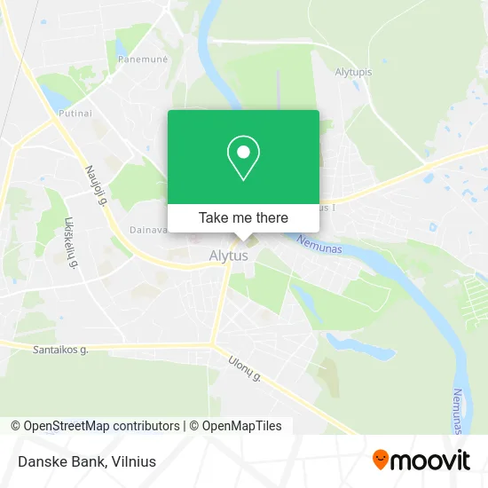 Карта Danske Bank