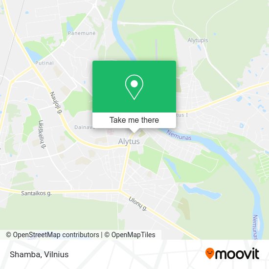 Карта Shamba