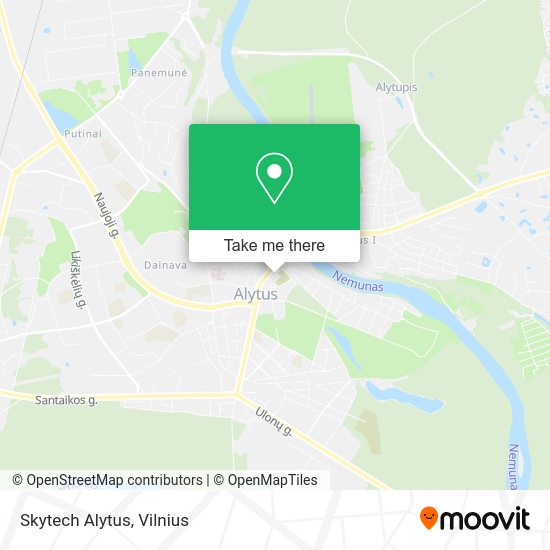 Карта Skytech Alytus