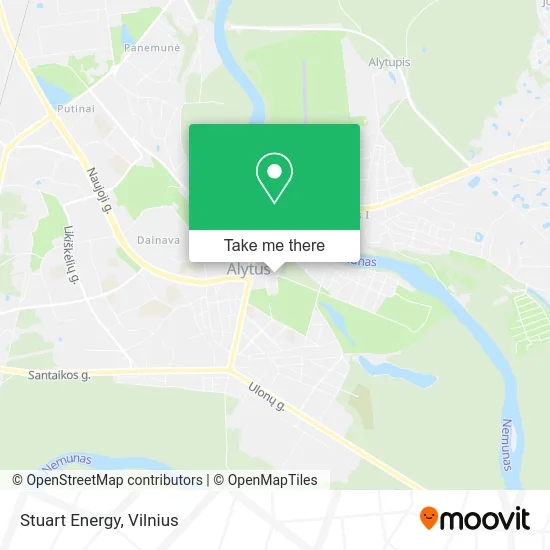 Карта Stuart Energy